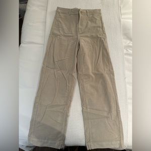 Everlane Beige Corduroy Trousers